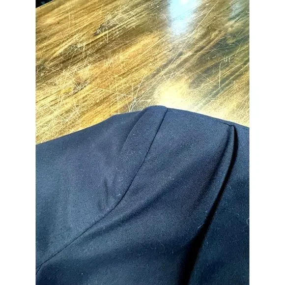 VINTAGE, 2PC- Women's Biz Suit, Navy, Worthington Petite, SZ 14,Work Wear,Office - Picture 11 of 16